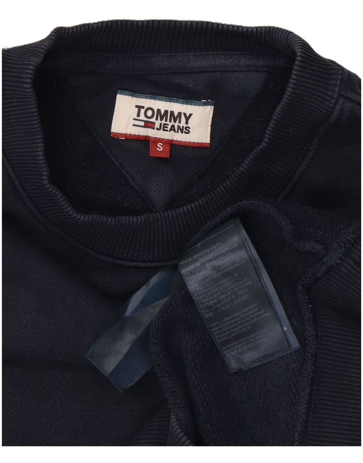 Ανδρικό φούτερ Tommy Hilfiger Jumper Small Navy Blue Cotton