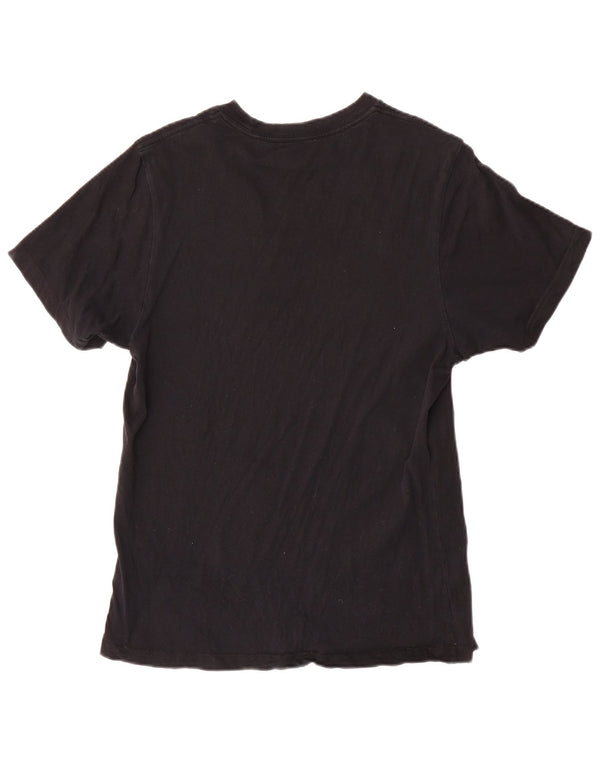 Vans Boys Custom Fit Graphic T-shirt Top 14-15 ετών XL Μαύρο βαμβακερό