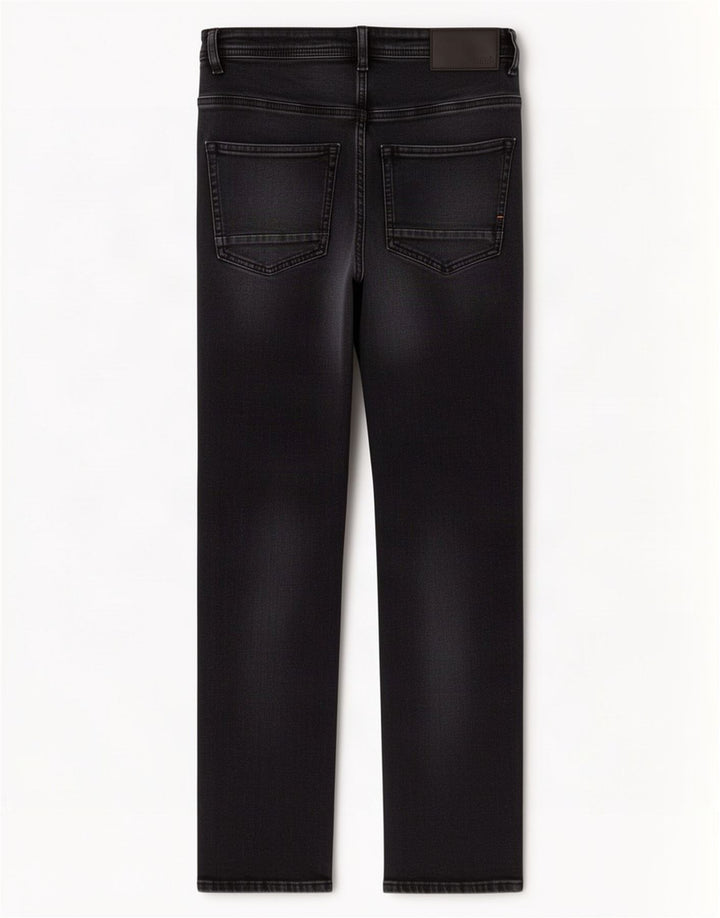 Ανδρικό τζιν Hugo Boss Delaware Slim W30 L30 Μαύρο