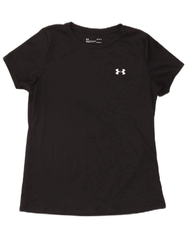 Γυναικείο μπλουζάκι UNDER Armour Top UK 16 Large Μαύρο