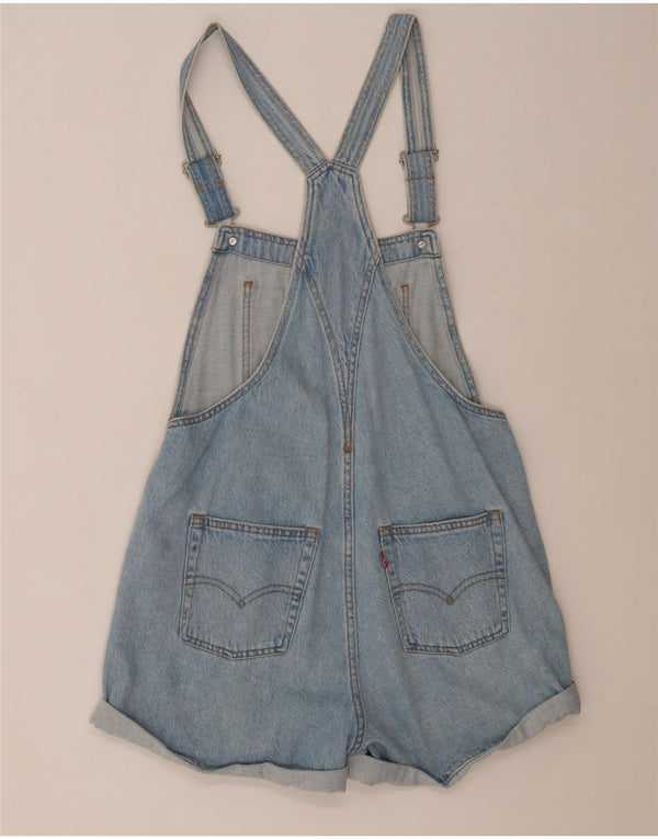 Levi's Womens Dungarees Denim Shorts Small W35 Blue Cotton