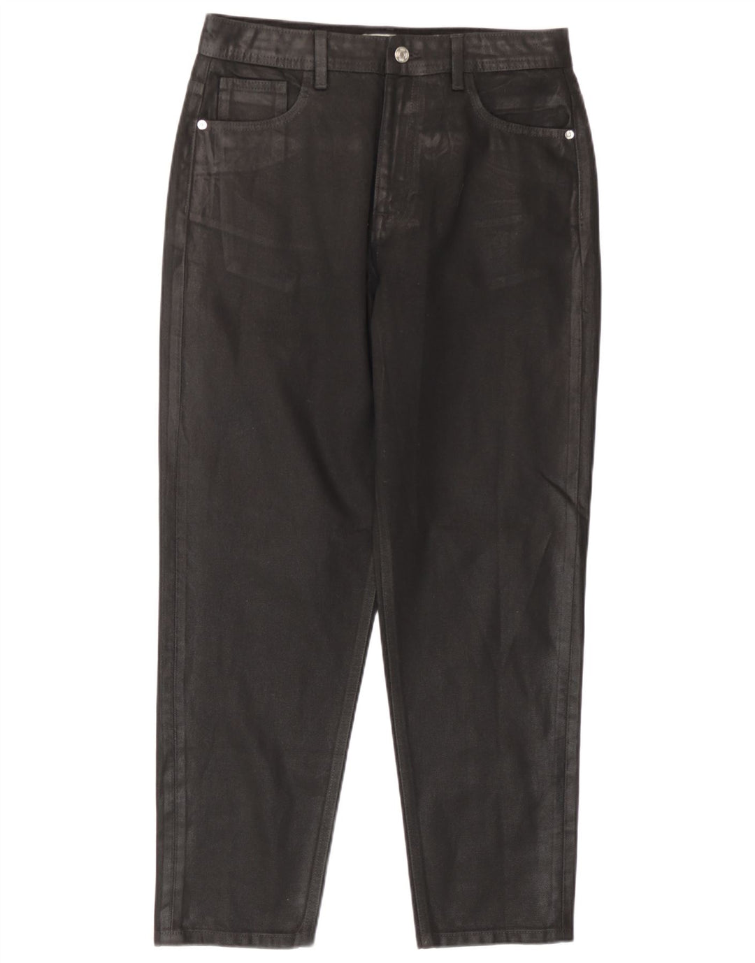 Zara Γυναικείο Τζιν κωνικό EU 38 Small W28 L28 Μαύρο