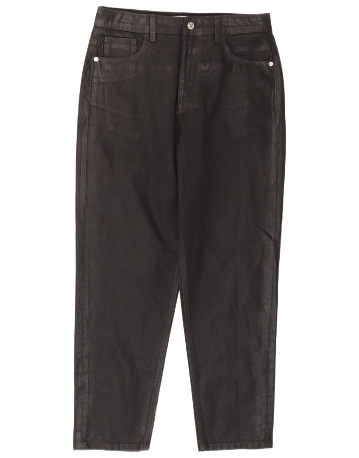 Zara Γυναικείο Τζιν κωνικό EU 38 Small W28 L28 Μαύρο