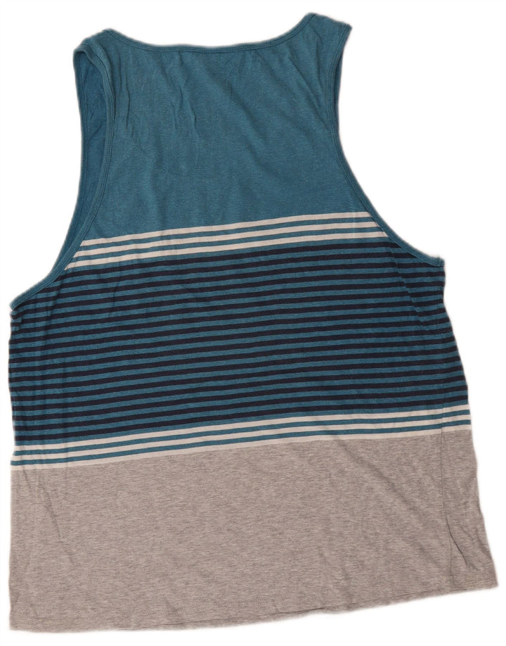 Γυναικείο γιλέκο Rip Curl UK 16 μεγάλο βαμβακερό μπλε ριγέ
