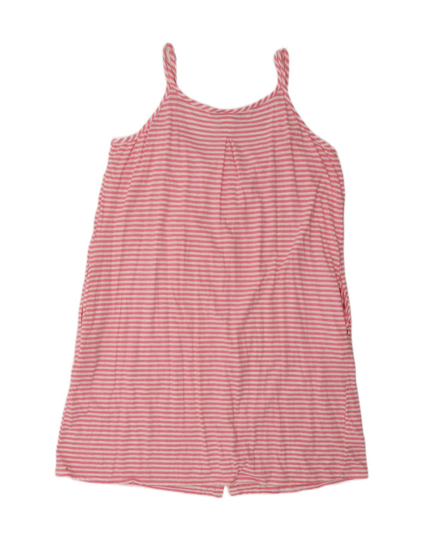 Ralph Lauren Γυναικείο Sundress UK 18 XL Ροζ ριγέ βαμβακερό