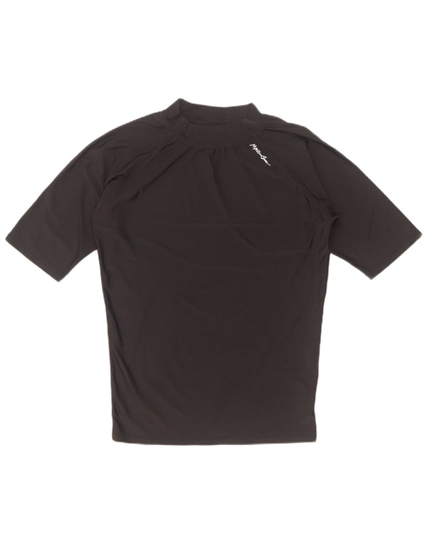 Maui and Sons Γυναικείο T-Shirt Top UK 14 Large Black Polyamide