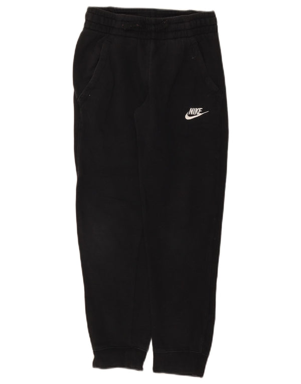 Παντελόνι αθλητικής φόρμας Nike Boys Joggers 8-9 ετών Μικρό μαύρο βαμβακερό
