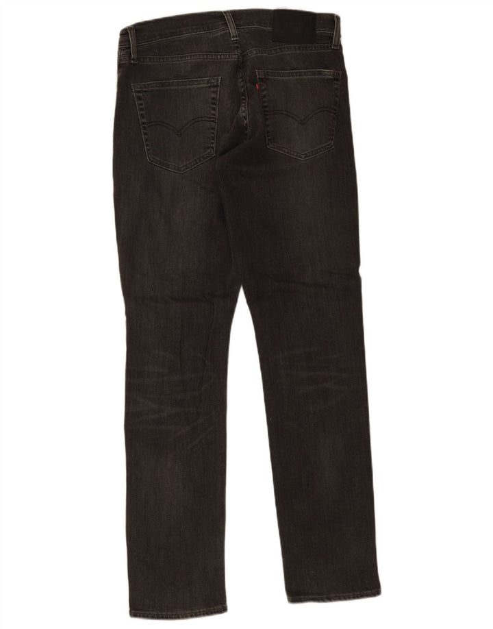 Levi's Mens 511 Slim Jeans W32 L32 Μαύρο βαμβακερό