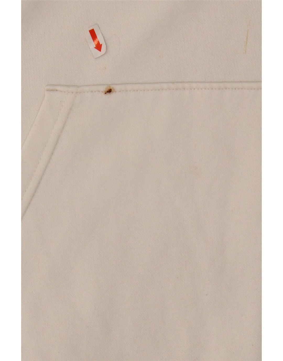 VANS Γυναικείο Γραφικό Hoodie Jumper UK 18 XL Λευκό βαμβακερό