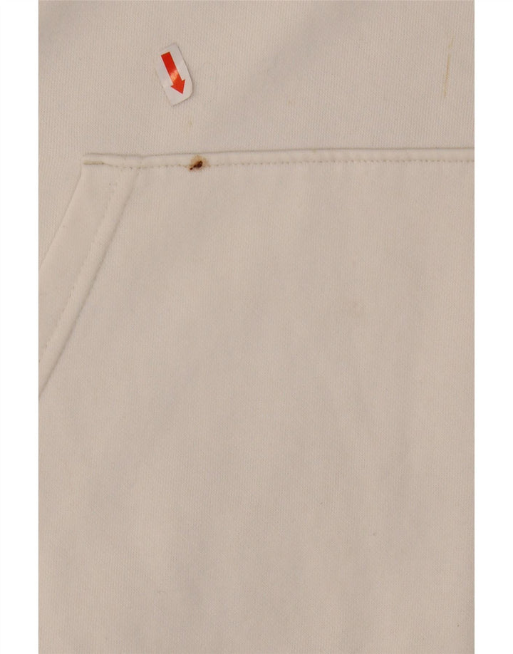 VANS Γυναικείο Γραφικό Hoodie Jumper UK 18 XL Λευκό βαμβακερό