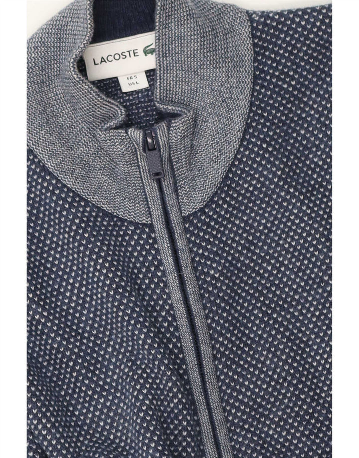 Ανδρική ζακέτα Lacoste, νούμερο 5, Μεγάλο Navy Blue Flecked
