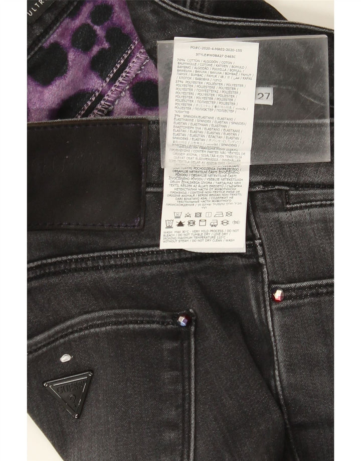 Guess Γυναικείο Skinny Jeans W27 L30 Γκρι βαμβακερό