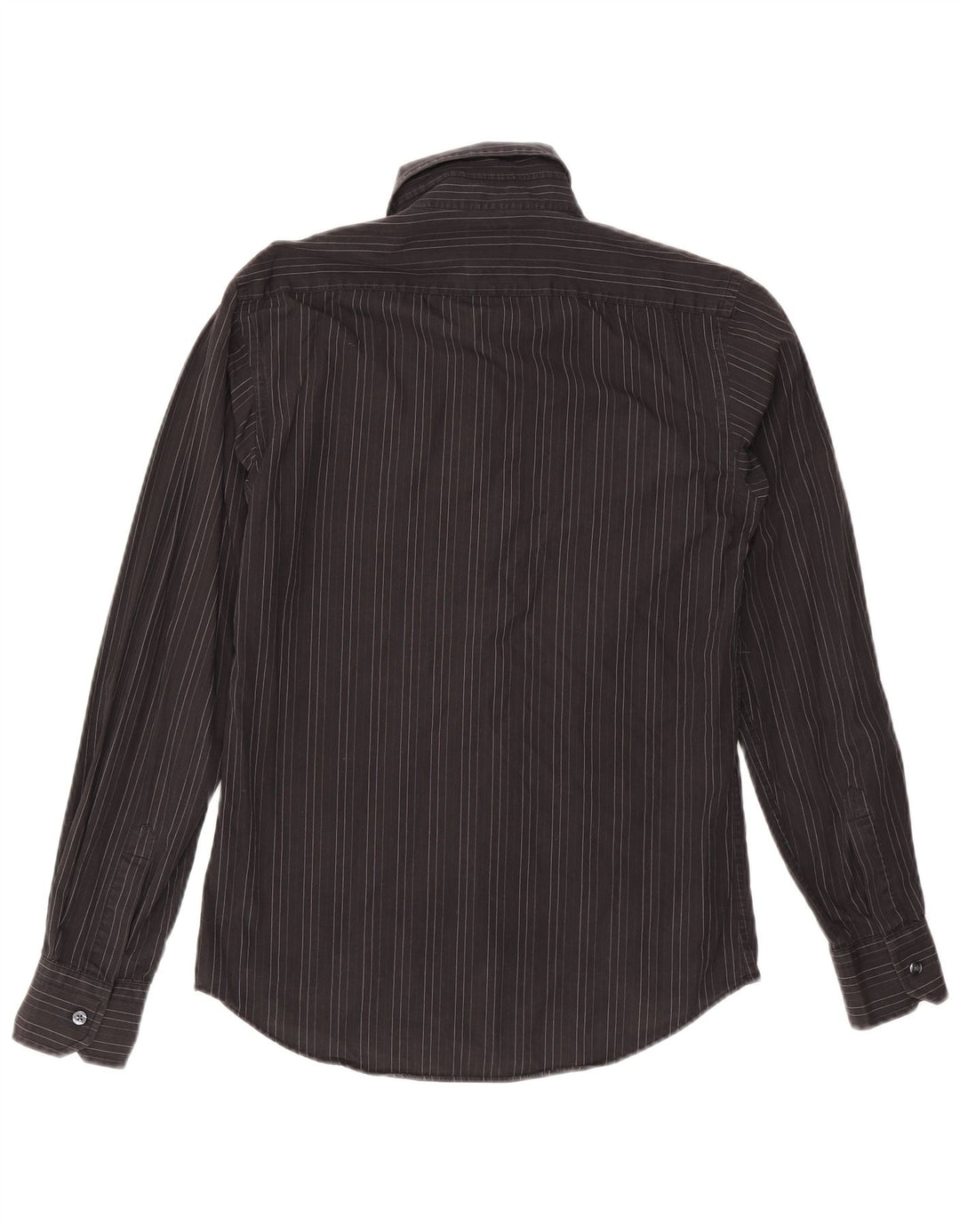 Calvin Klein Ανδρικό πουκάμισο Slim Fit Μέγεθος 38 15 Μέτριο μαύρο βαμβακερό ρίγες