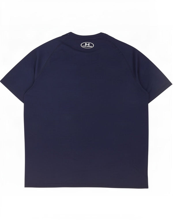 Ανδρικό μπλουζάκι Under Armour Heat Gear Top Large Navy Blue