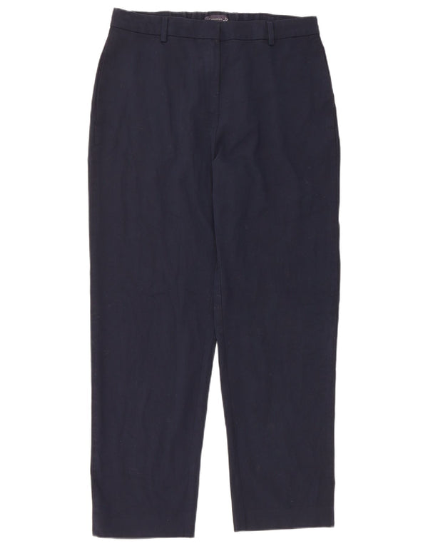 Marks & Spencer γυναικείο παντελόνι UK 12 Medium W30 L28 Navy Blue