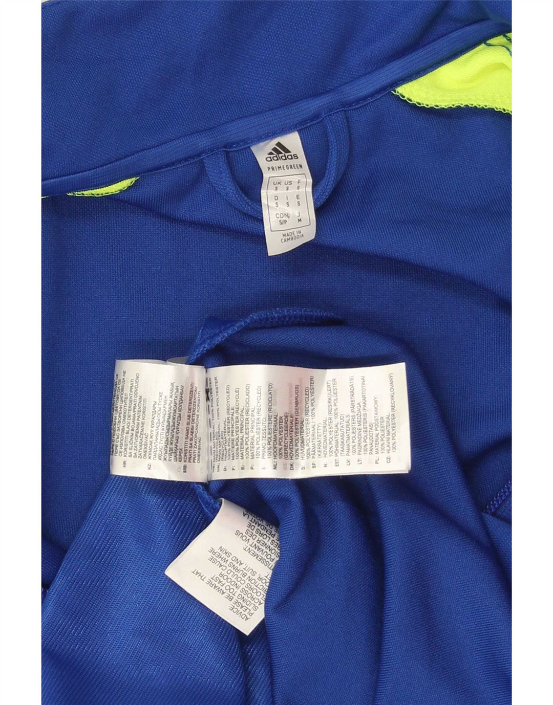 Ανδρική φόρμα Adidas Aeroready Graphic Top Jacket Small Blue Colourblock