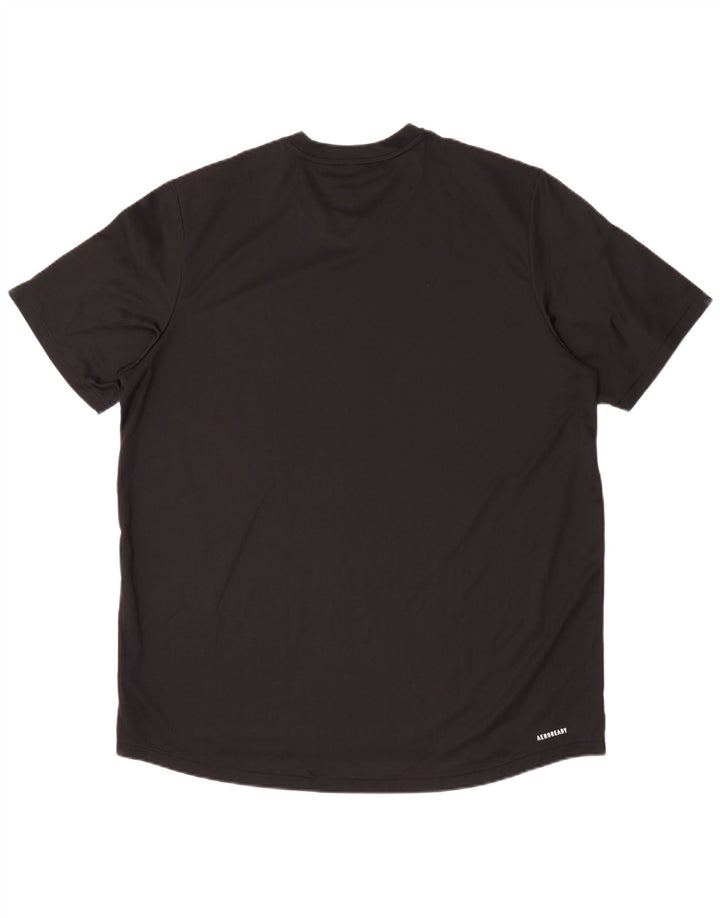 Adidas Ανδρικό T-Shirt Aeroready Top XL Μαύρο Πολυεστέρας