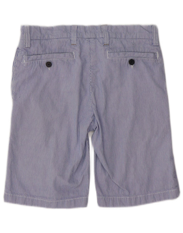 Jack Wills Ανδρικό σορτς Chino W28 Small Blue Pinstripe