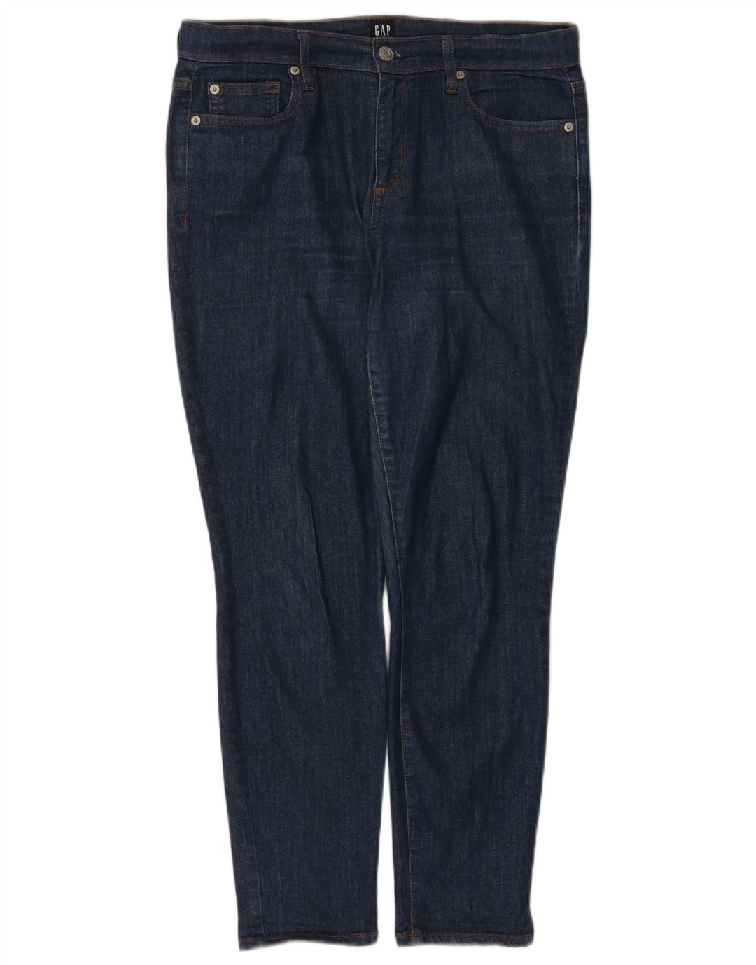 Gap Γυναικείο Slim Jeans W32 L27 Navy Blue Cotton