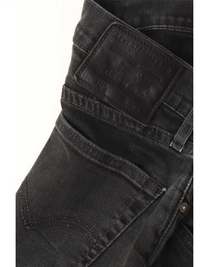 Levi's Mens 511 Slim Jeans W36 L30 Μαύρο