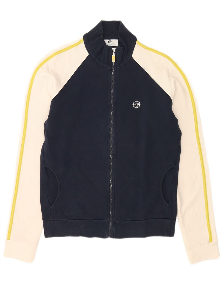 Sergio Tacchini Γυναικεία αθλητική φόρμα Top Jacket UK 14 Medium Navy Blue