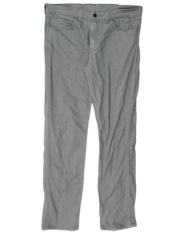 Levi's Mens 511 Slim Jeans W34 L32 Γκρι βαμβακερό