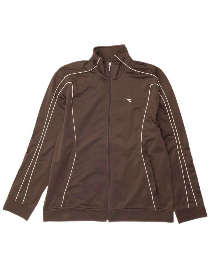 DIADORA Γυναικεία αθλητική φόρμα Top Jacket UK 18 XL Γκρι