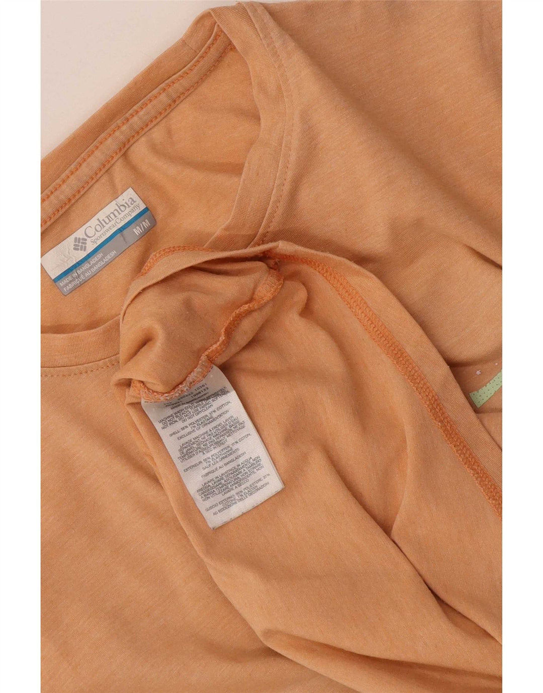 Γυναικείο γραφικό μπλουζάκι Columbia Top UK 14 μεσαίο πορτοκαλί πολυεστέρας