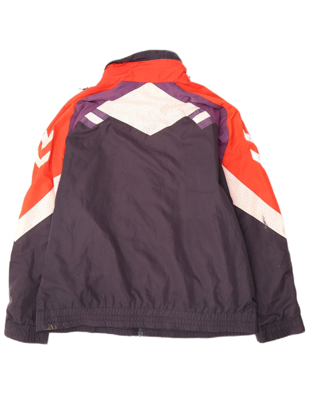 Ανδρική φόρμα Hummel Loose Fit Top Jacket Small Navy Blue Colourblock