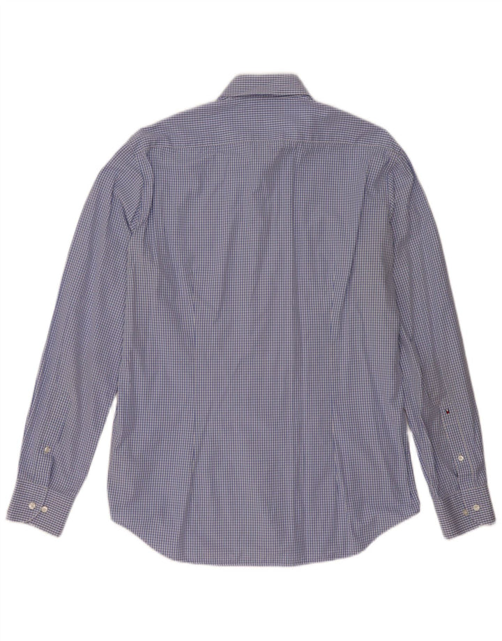 Ανδρικό πουκάμισο Tommy Hilfiger Tailored Fit Fitted Size 41 16 Large Blue Gingham