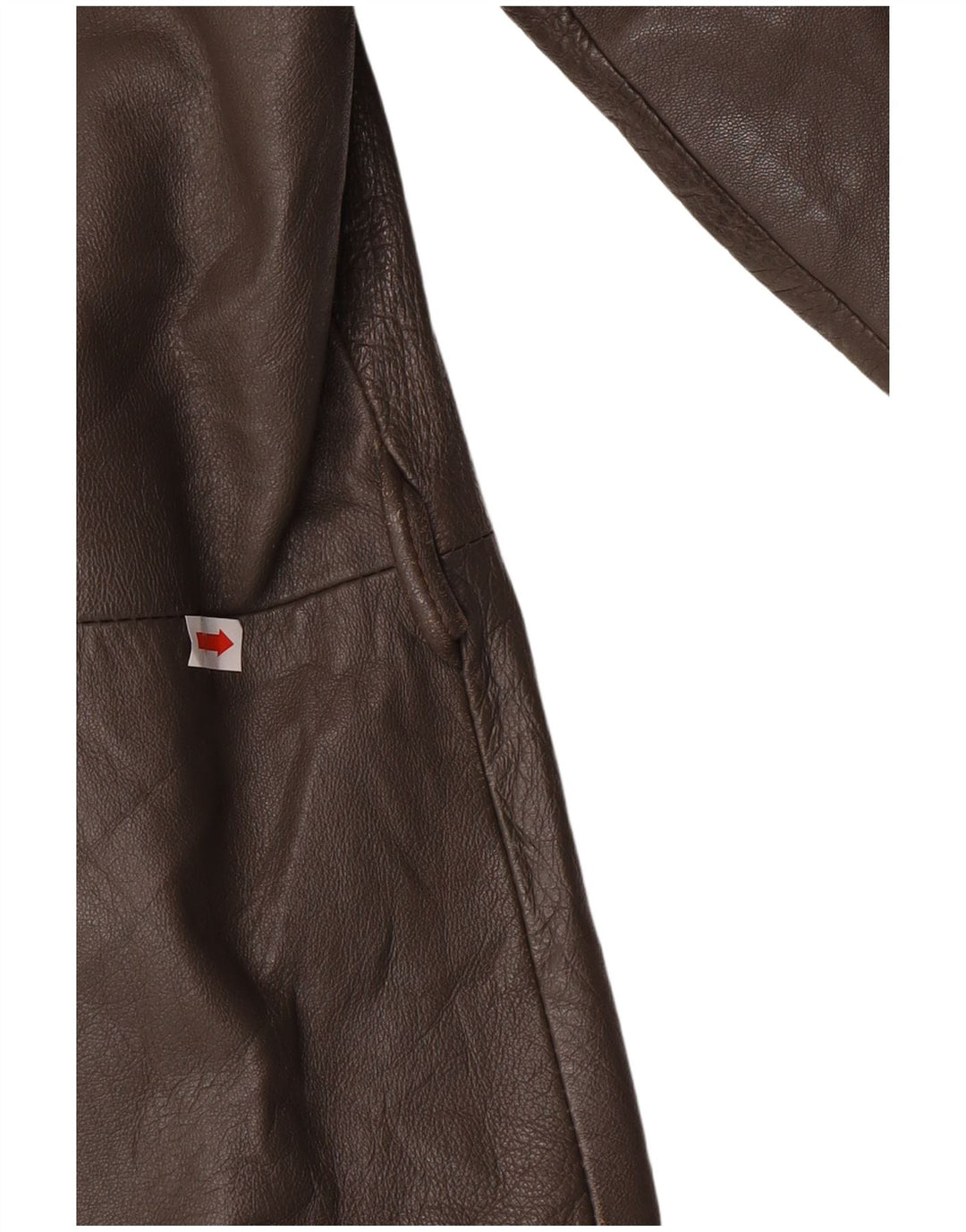 Vintage Ανδρικό Στρατιωτικό Δερμάτινο Μπουφάν IT 56 3XL Γκρι Δερμάτινο