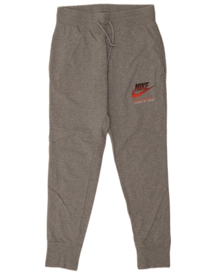 Γυναικεία αθλητική φόρμα Nike Παντελόνι Joggers UK 12 μεσαίο γκρι βαμβακερό