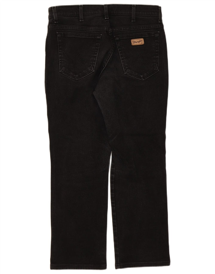 Wrangler Ανδρικό Texas Straight Jeans W34 L27 Μαύρο