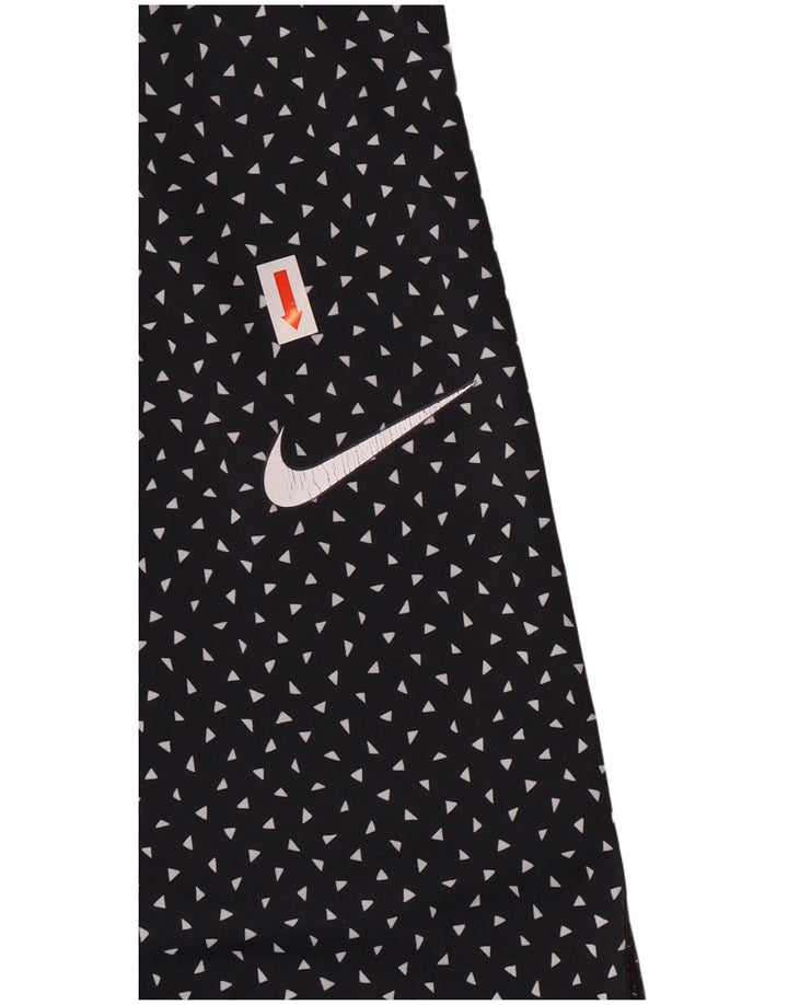 Γυναικεία γραφικά κολάν Nike Dri Fit UK 14 Large Navy Blue Spotted Sports