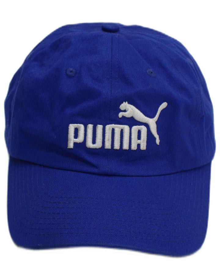 Γραφικό καπέλο μπέιζμπολ Puma Boys One Size Μπλε βαμβακερό