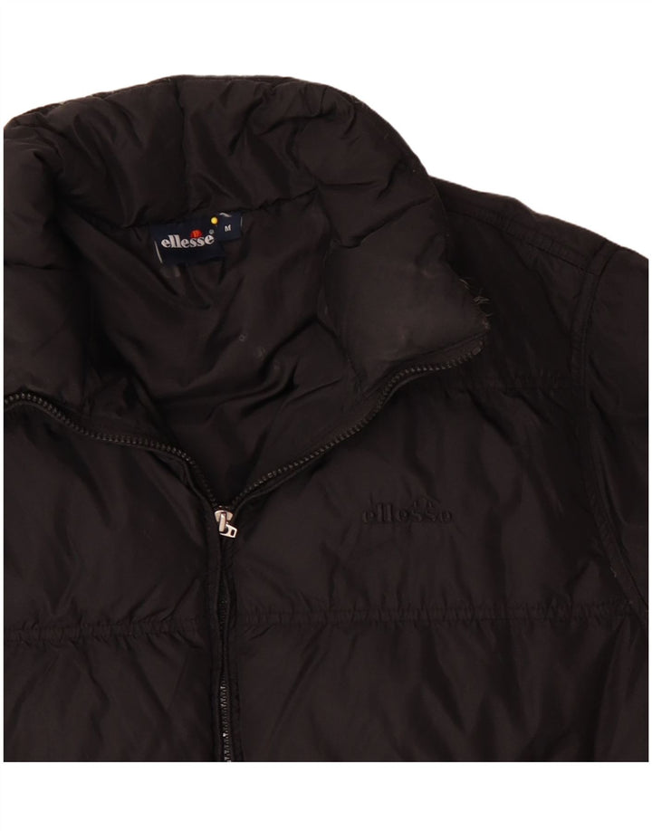 Ανδρικό μπουφάν Ellesse με επένδυση UK 38 Medium Black Polyamide