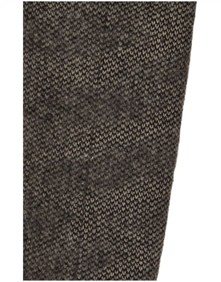 Vintage γυναικείο διπλό παλτό UK 16 Large Grey Wool
