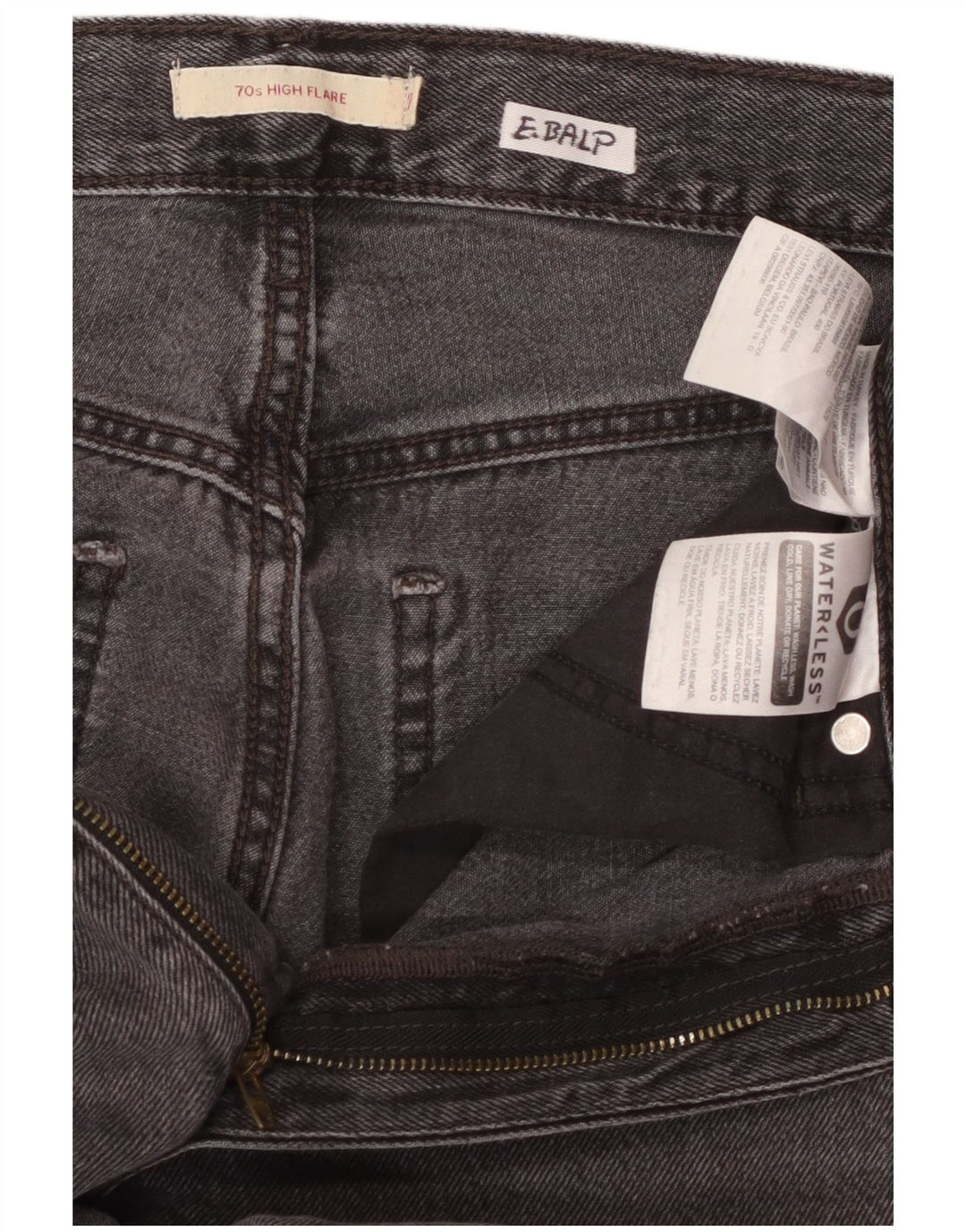 Γυναικείο ψηλό ψηλό τζιν Levi's W27 L32 Γκρι