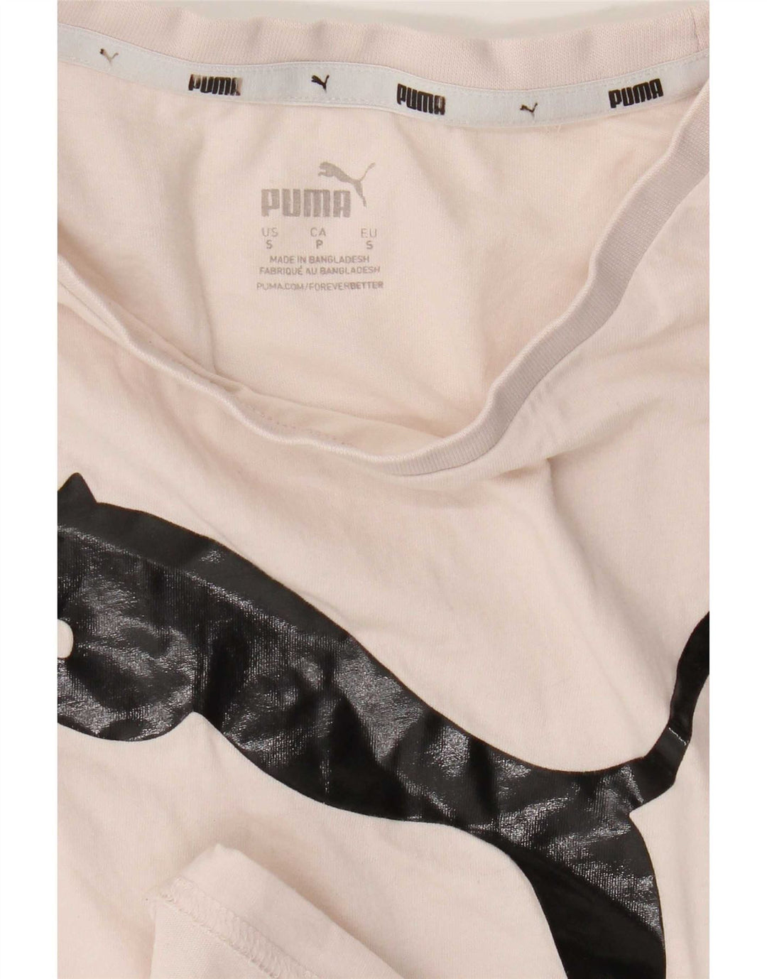 Γυναικείο γραφικό μπλουζάκι Puma Top 10 Small Beige