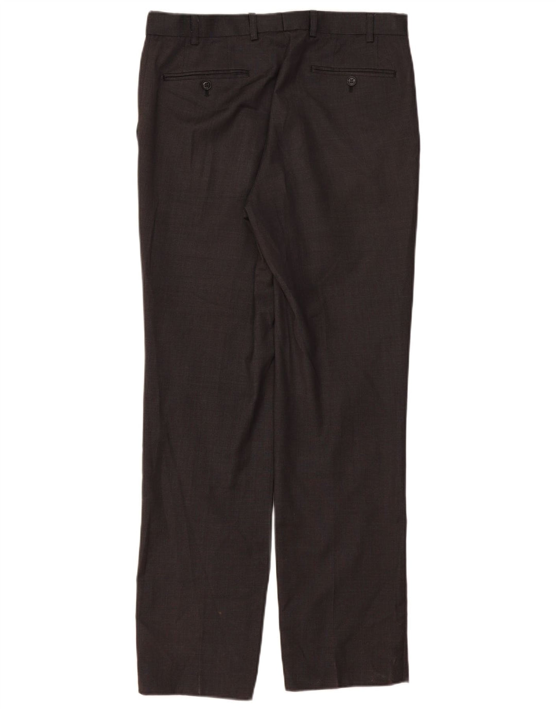 Ανδρικό ίσιο παντελόνι Marks & Spencer W32 L33 Γκρι μαλλί