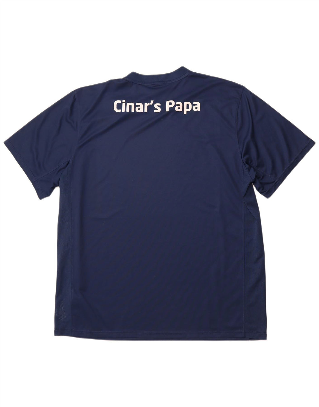 Ανδρικό γραφικό T-shirt NIKE Dri Fit Top 2XL Navy Blue Polyester