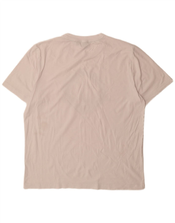 Ανδρικό γραφικό μπλουζάκι Hugo Boss Top 2XL Λευκό