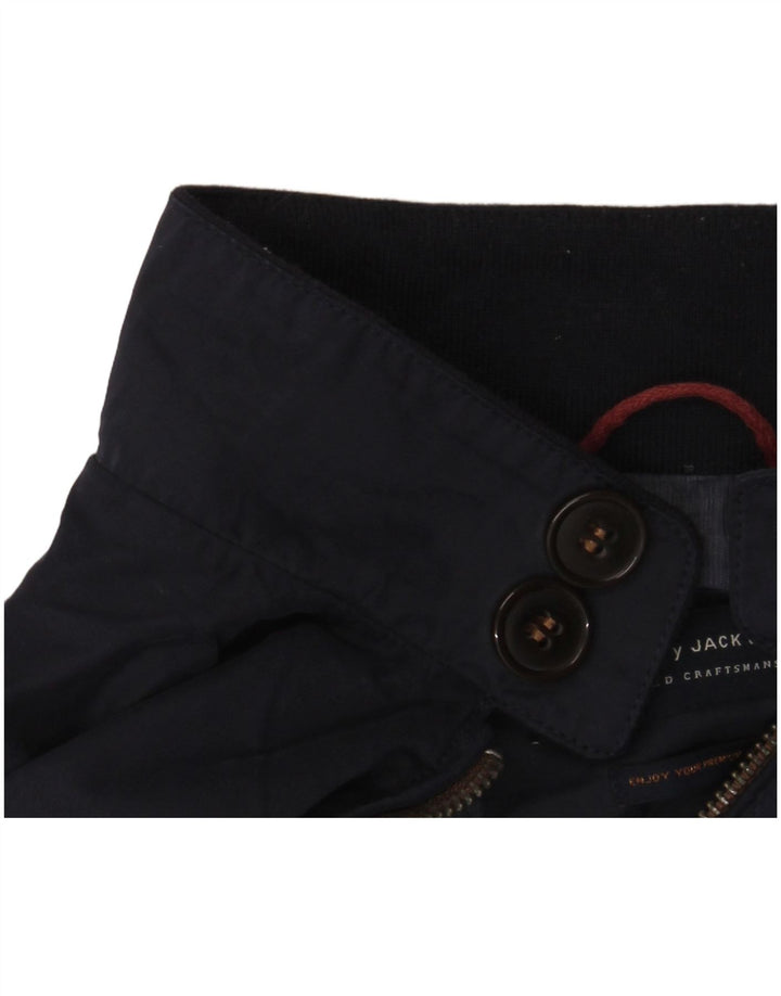 Jack & Jones Ανδρικό Bomber Jacket UK 38 Medium Navy Blue Polyester
