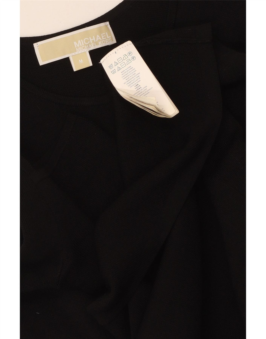 MICHAEL KORS Γυναικείο Maxi Off Shoulder Φόρεμα UK 12 μεσαία μαύρη βισκόζη