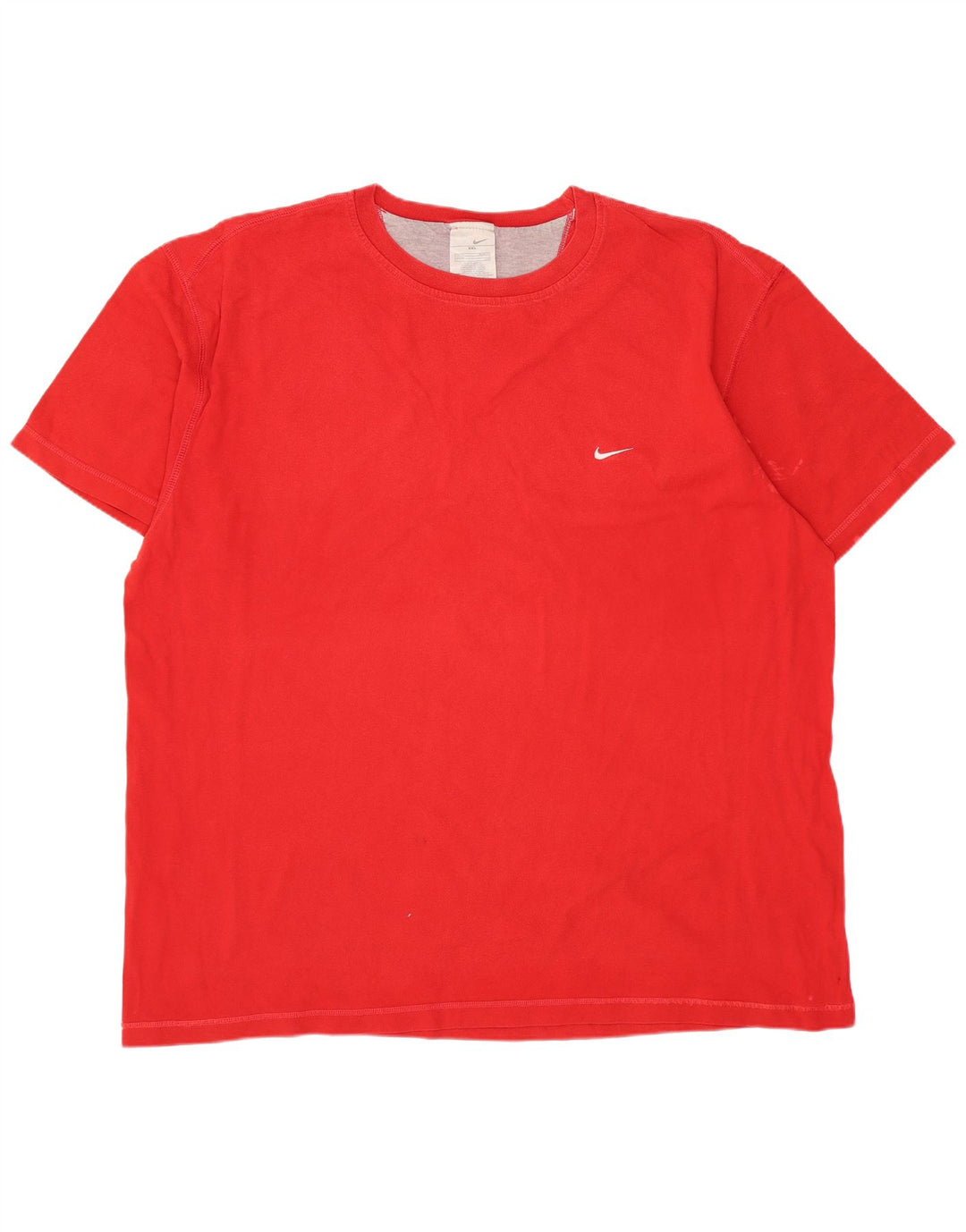 Ανδρικό T-Shirt Nike Top UK 47/48 2XL Κόκκινο βαμβακερό