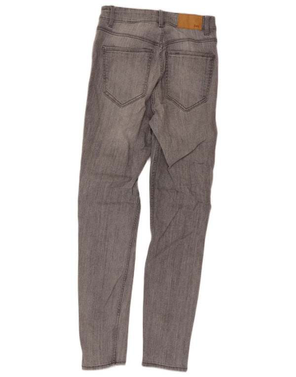Zara Γυναικείο Skinny Jeans EU 38 Small W28 L26 Γκρι βαμβακερό