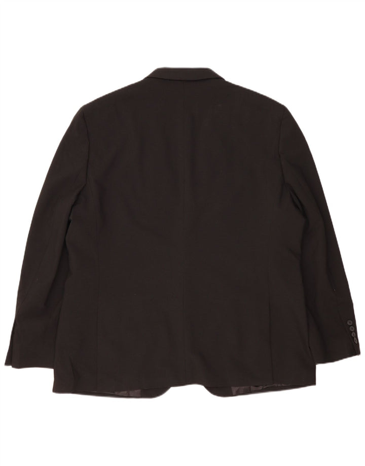 Nautica Ανδρικό σακάκι σακάκι με 2 κουμπιά UK 48 4XL Μαύρο πολυεστέρα