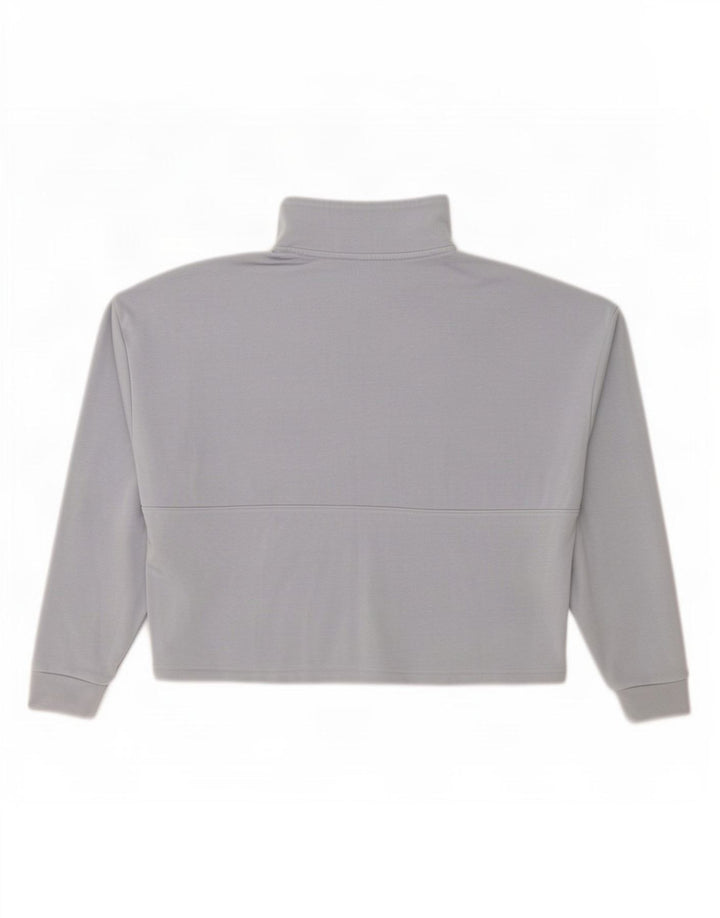 Under Armour Γυναικείο φούτερ με φερμουάρ με λαιμόκοψη Jumper UK 10 Small Grey