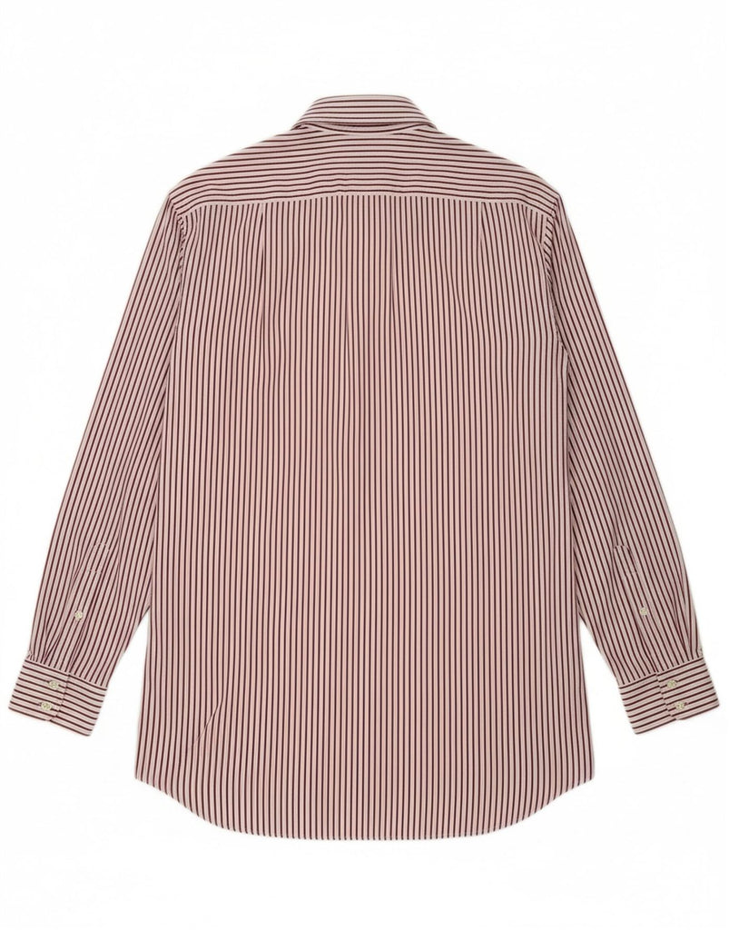 CHARLES TYRWHITT Mens Shirt Size 16 1/2 Large Red Striped Vintage Charles Tyrwhitt and Second-Hand Charles Tyrwhitt from Messina Hembry 