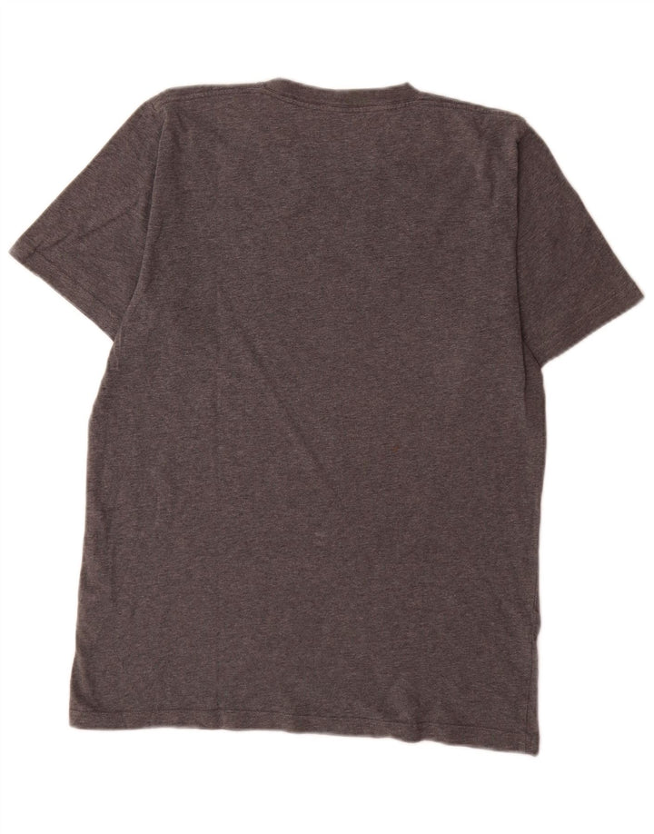 Ανδρικό γραφικό μπλουζάκι Carhartt Top Μικρό γκρι βαμβακερό